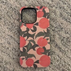 Floral Peach Pattern Phone Case